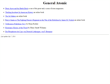 Tablet Screenshot of generalatomic.com